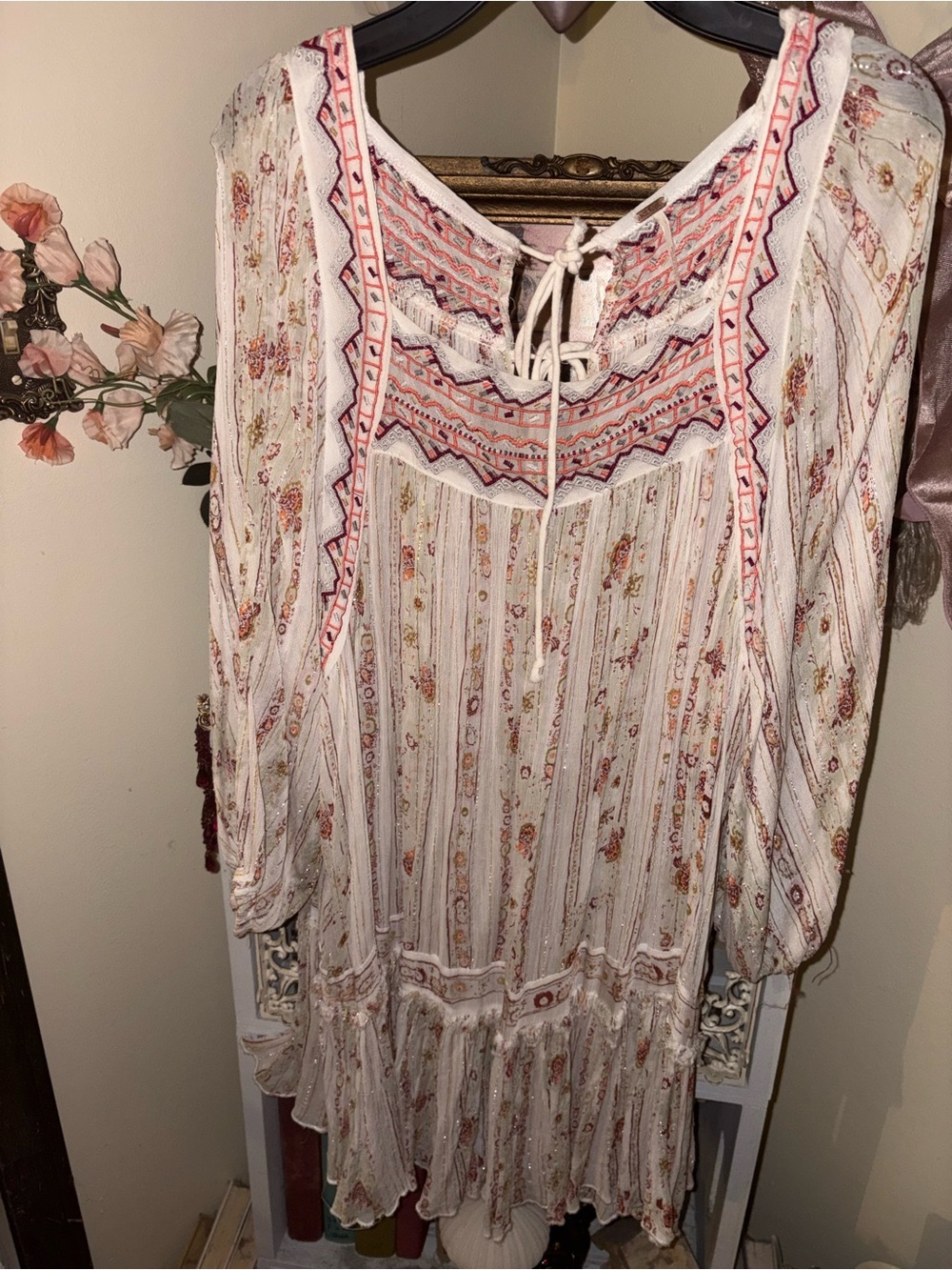 Free People boho “Dance magic tunic”